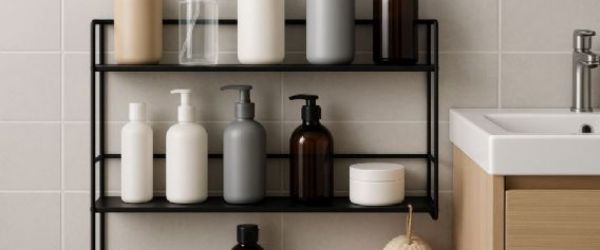 衛浴瓶瓶罐罐不再亂！教你打造整潔無亂的衛浴空間